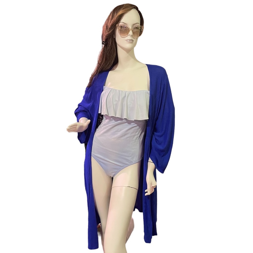 TORRID PLUS SIZE 6 Long Sleeve Cardigan Royal Blue